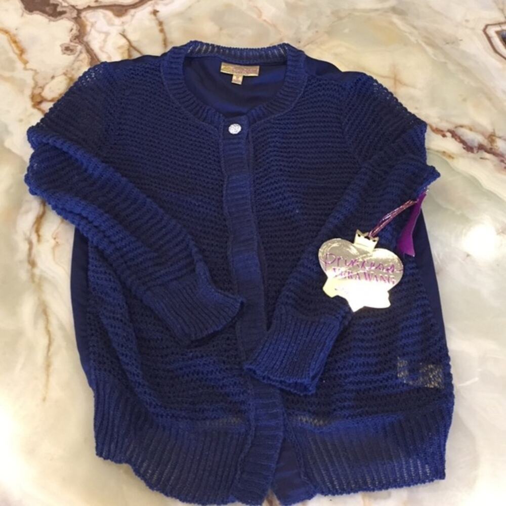Princess Vera Wang Girls Cardigan/sweater  Size M